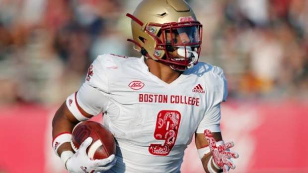 Boston College S Jaiden Woodbey